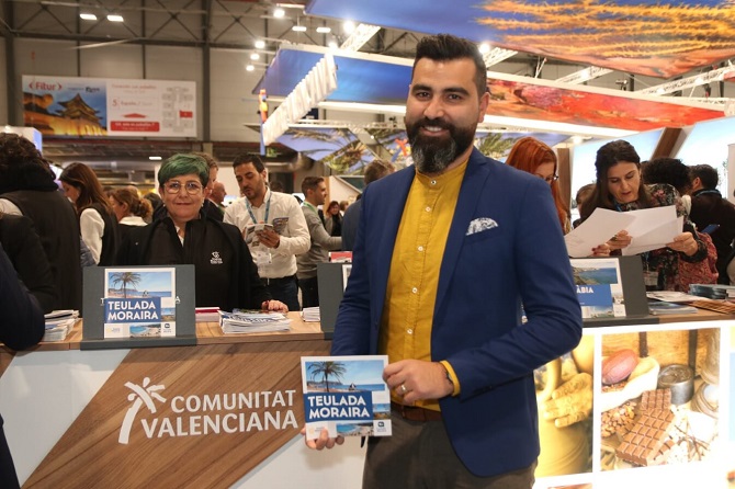 El concejal de Turismo de Teulada Moraira, Adrián Ruiz