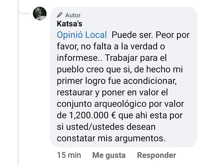Imagen de uno de los mensajes publicados en las redes sociales.