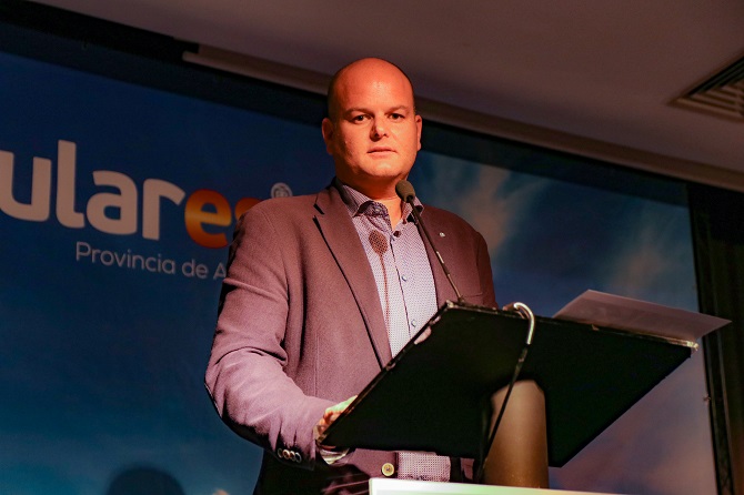 Raúl Llobell candidato a la alcaldía de Teulada Moraira por el Partido Popular.