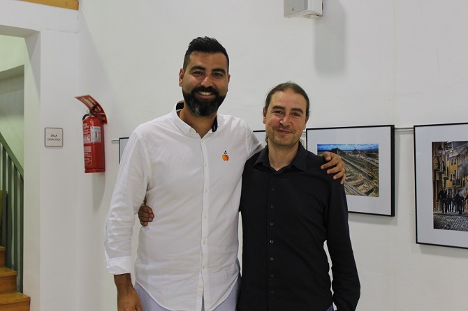 Adría Ruiz y Héctor Morales.                                                                                Imagen: Levante EMV