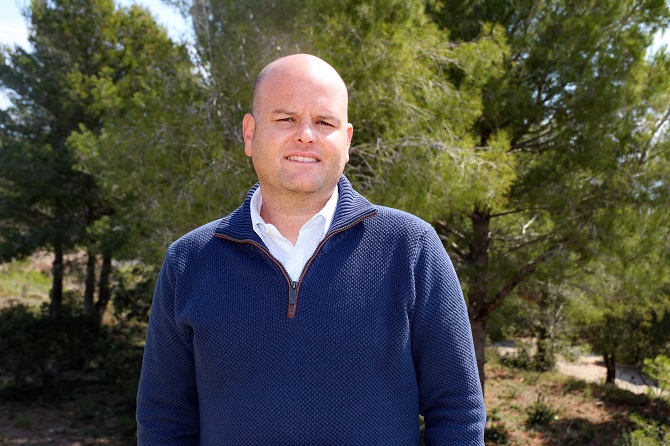 Raúl Llobell, portavoz del Grupo Municipal del Partido Popular en Teulada Moraira.