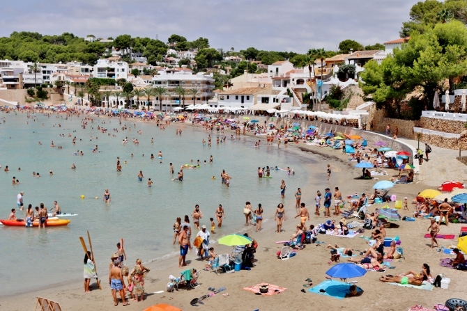 Imagen de archivo de la playa del Portet