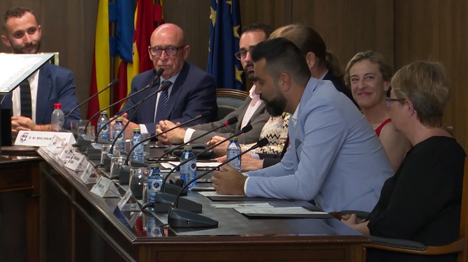 Imagen de archivo de la toma de posesión de  los concejales.