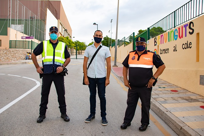 El responsable político ha puesto de manifiesto su agradecimiento a la Policía Loca y Protección Civil de Teulada Moraira, así como al área de Servicios Generales.