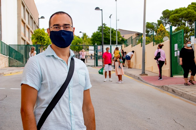 Carlos Martínez, concejal de Educación en Teulada Moraira