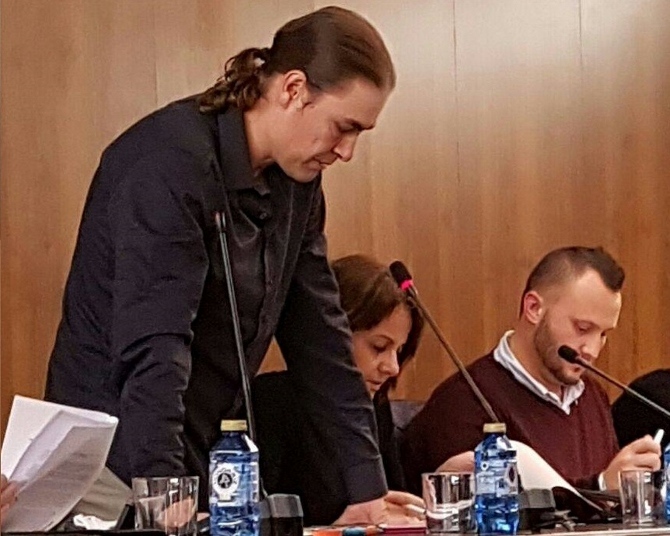 Secretario Local PSPV-PSOE  en la Marina Alta, Hector Morales.