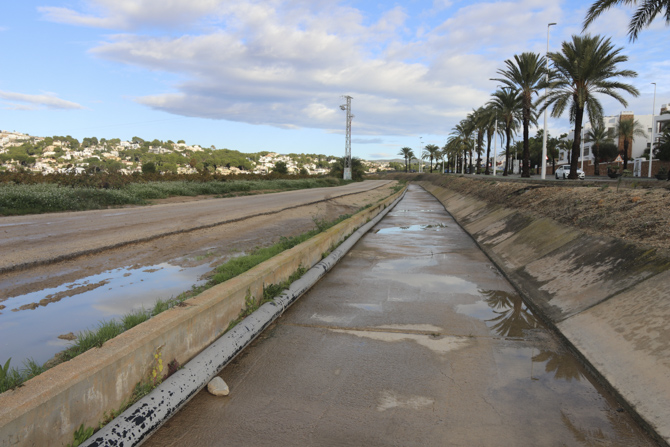 El colector de Moraira tiene un límite de capacidad....