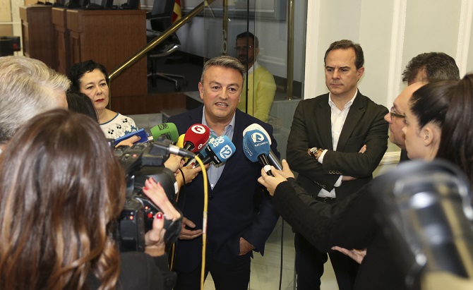 Portavoz del PSOE José Chulvi