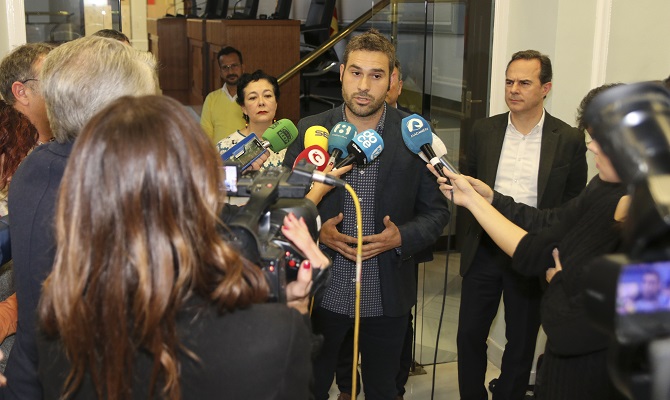 Portavoz de Compromís, Gerard Fullana