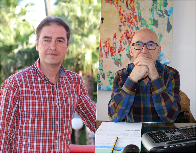 Héctor Morales y Alejandro Llobell