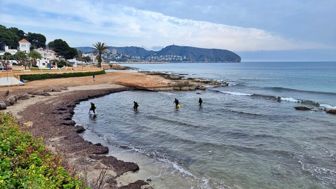 Teulada Moraira es un lugar ideal para los amantes del buceo