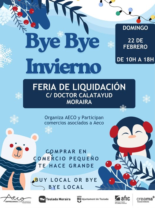 Teulada Moraira celebra la feria ‘Bye Bye Invierno’ para impulsar el comercio local