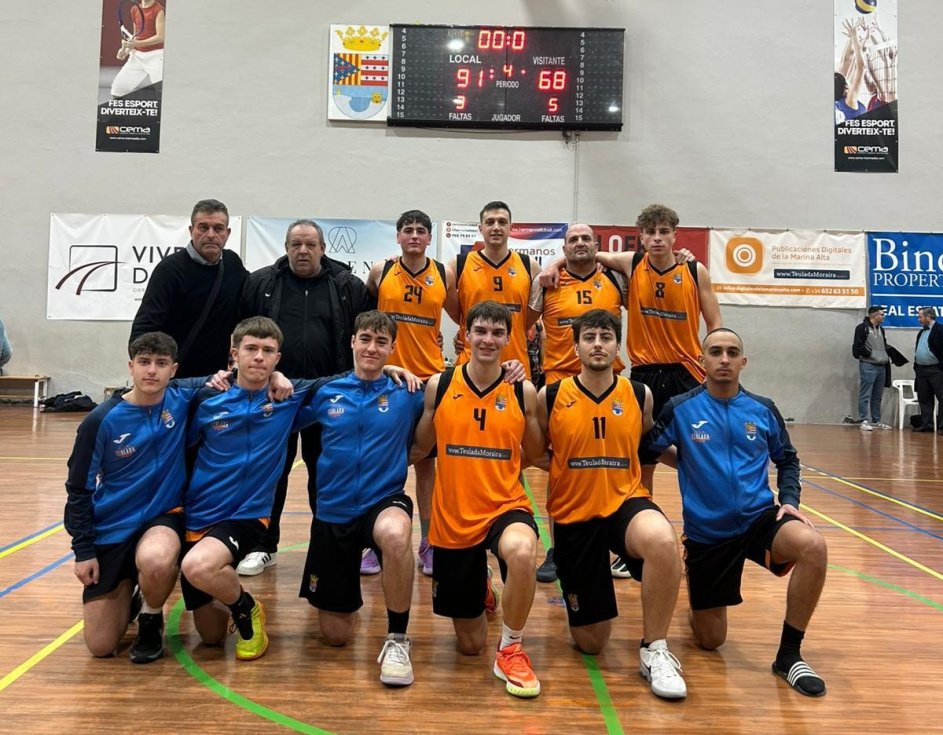 El CB Teulada logra una contundente victoria ante el CB Algemesí y suma su segundo triunfo consecutivo
