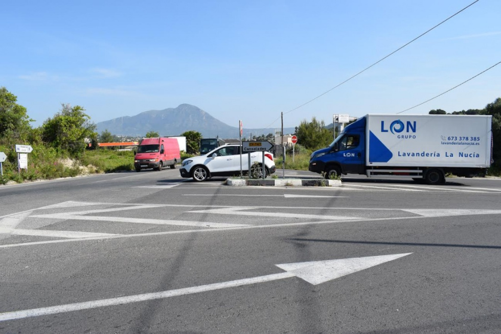 La Diputación licita la construcción de una rotonda que elimine el punto negro de Les Cansalades entre Xàbia y Benitatxell