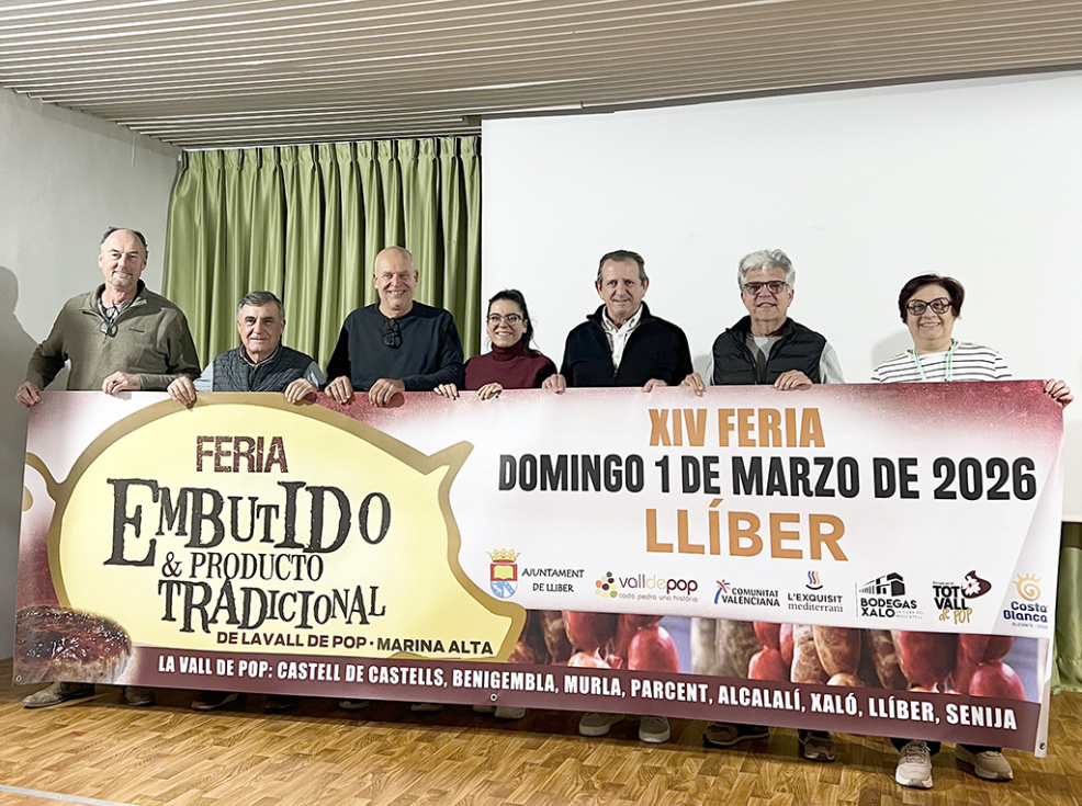 Llíber se llena de sabor y tradición con la XIV Feria del Embutido y Producto Tradicional de la Vall de Pop
