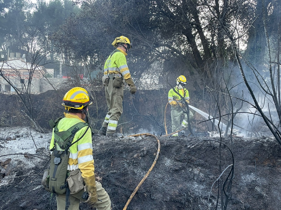 La Generalitat adelanta al 1 de abril la contratación de personal de refuerzo de su Servicio de Bomberos Forestales