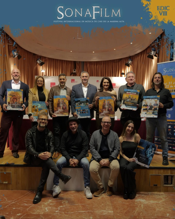 SONAFILM presenta en Madrid su octava edición y avanza una programación de alto nivel en la Marina Alta