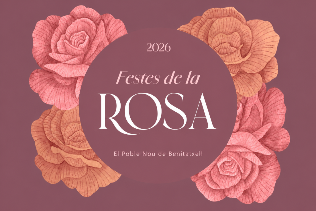 Programa de fiestas de La Rosa 2026 en El Poble Nou de Benitatxell
