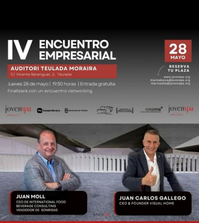Teulada Moraira acogerá el IV Encuentro Empresarial de Jovempa Marina Alta y Marina Baixa