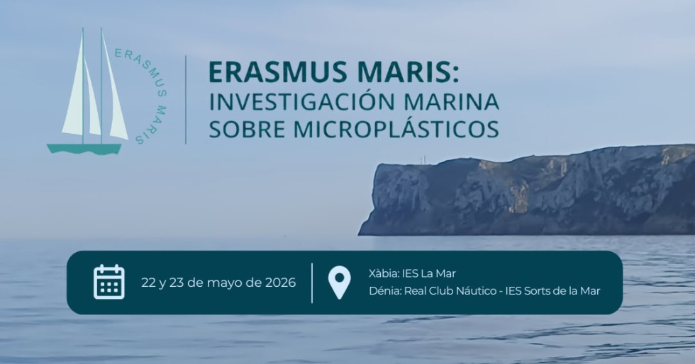 La Marina Alta reunió a cerca de 70 docentes en las jornadas europeas Erasmus MARIS sobre microplásticos