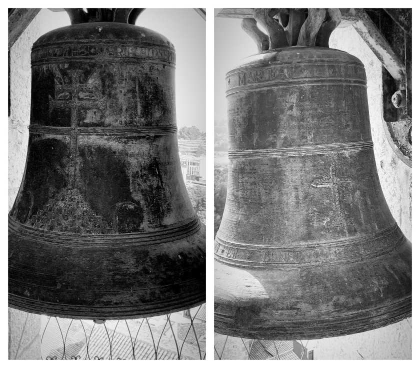 Campana Santa Catalina y Sant Vicent Ferrer y campana San Benet, ambas de 1736