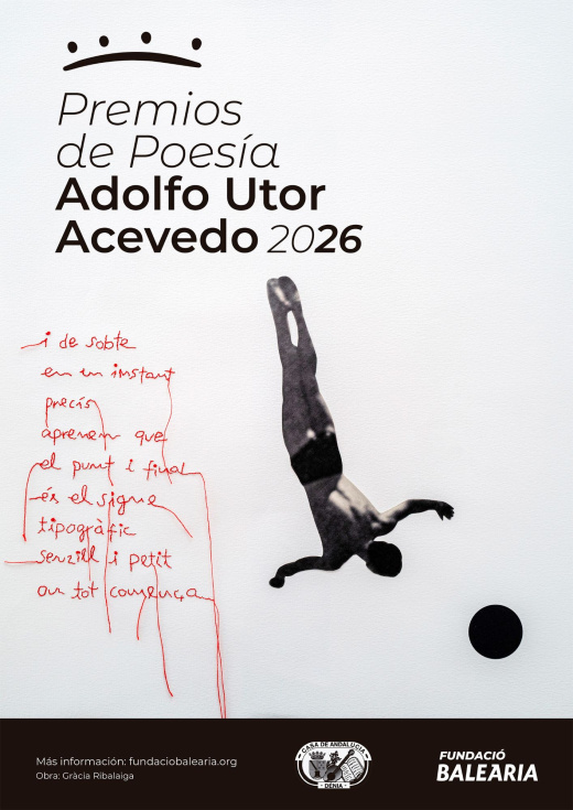 La Fundación Baleària y la Casa de Andalucía convocan la XXVI edición del Premio de Poesía Adolfo Utor Acevedo