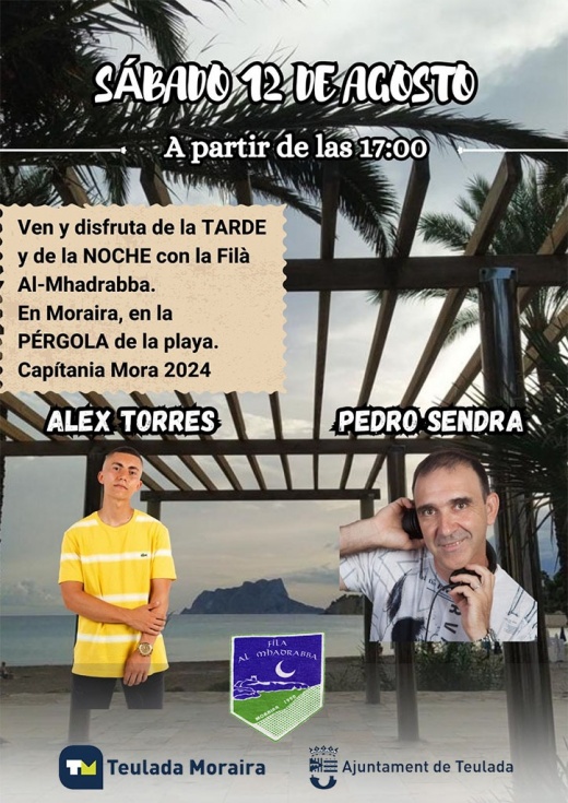 Tardeo en Moraira: Una noche de fiesta inolvidable este 12 de agosto