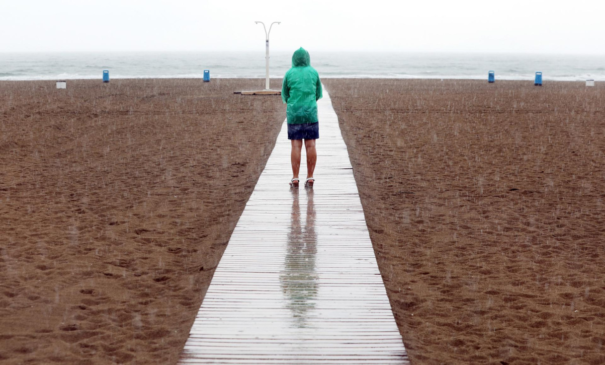Aviso amarillo este viernes por lluvias y tormentas en el norte de Alicante