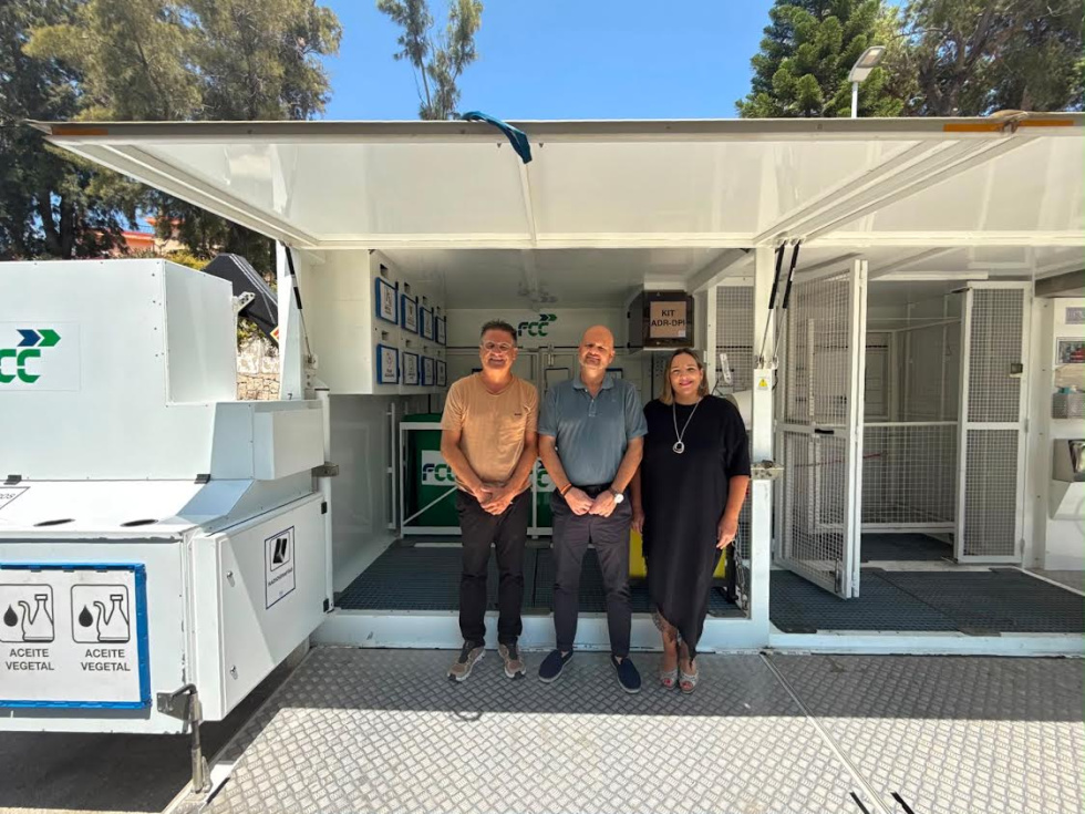 Teulada Moraira recuerda que el ecoparque móvil presta servicio gratuito cada martes