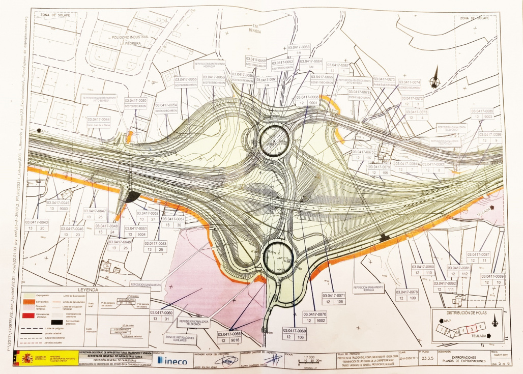 Terminación de las obras de la carretera N+332 Tramo Variante de Benissa