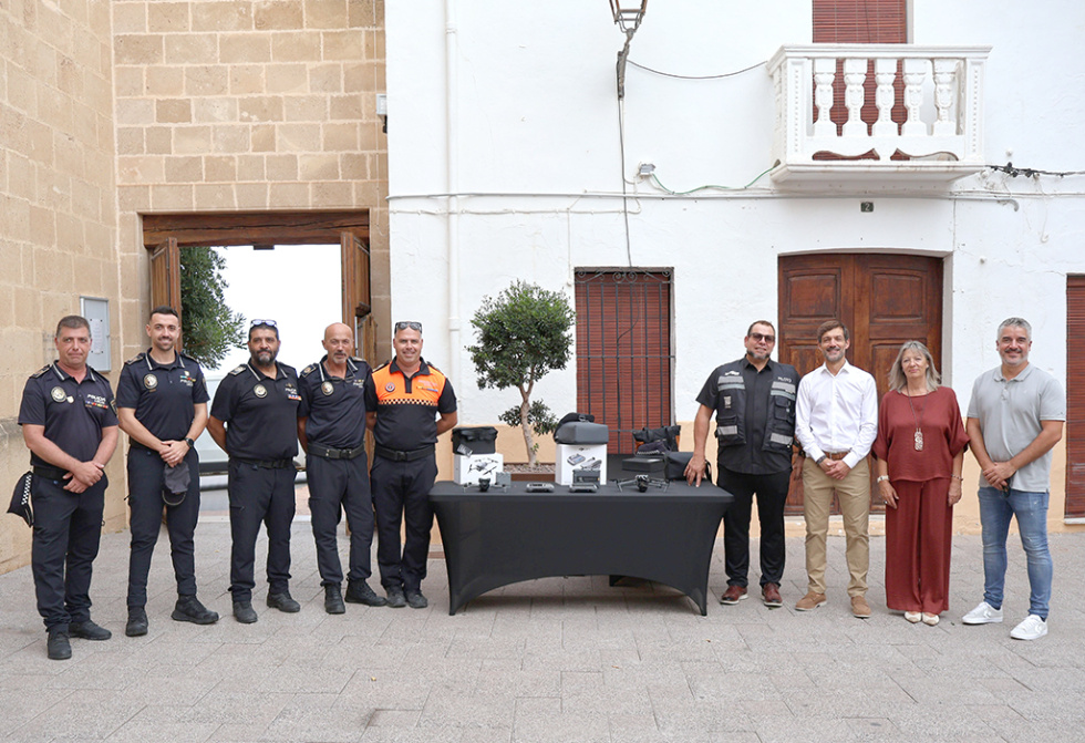 La Policía Local de Benitatxell incorpora una unidad de drones para reforzar su actuación en búsquedas y rescates