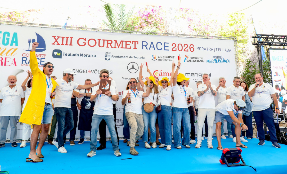 Lince Segundo gana la XIII Gourmet Race de Moraira tras una jornada condicionada por la alerta naranja