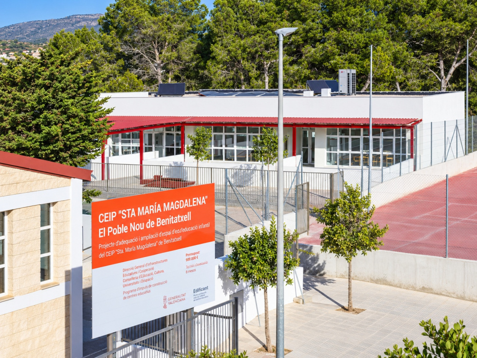 Benitatxell suspende las clases este lunes y cierra instalaciones municipales por la alerta roja