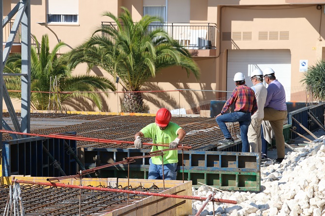 Las visitas de los técnicos a la obra son continúas para garantizar que las calidades sean las establecidas.
