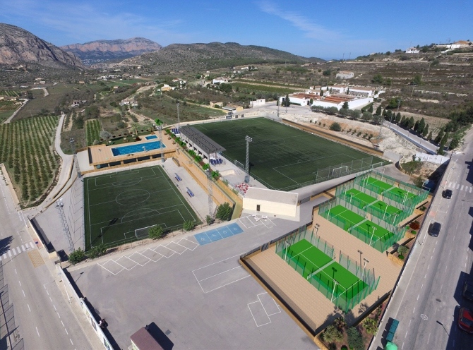 Imagen de archivo donde se ubicará la nueva piscina municipal de Teulada