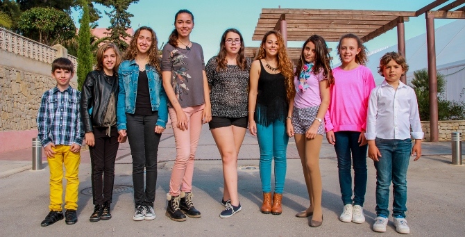 Participantes del “I Concurs de Talents Teulada-Moraira al quadrat”