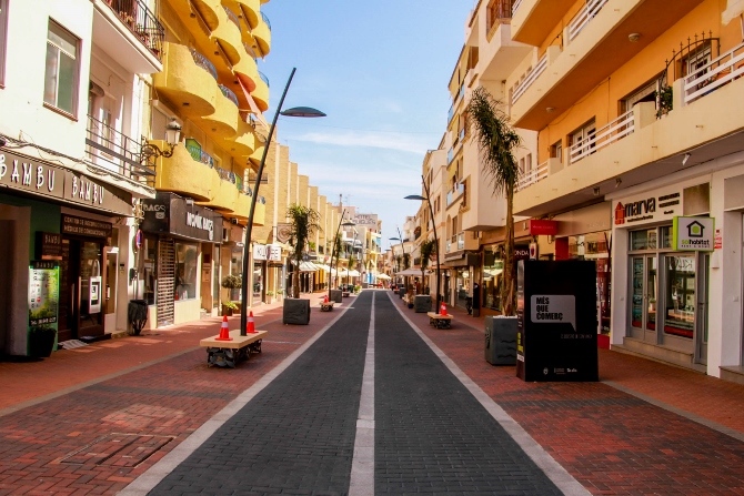 Calle Doctor Calatayud en Moraira