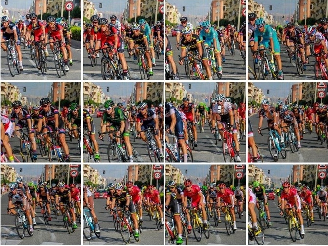 Vuelta Ciclista a España a su paso por Teulada