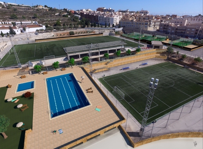 Proyecto traslado piscina municipal Teulada