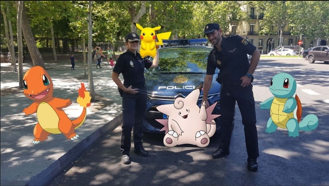 La Policía Nacional aconseja unas pautas para el uso seguro de los Pokémon Go