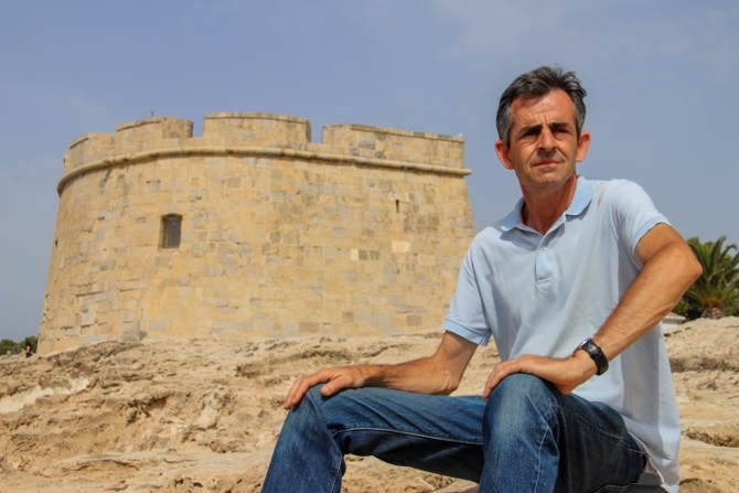 José Chiarri Sanz autor del libro "Así era Moraira".