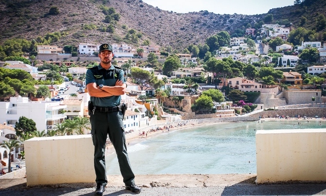 Carlos Granados en el Portet de Moraira