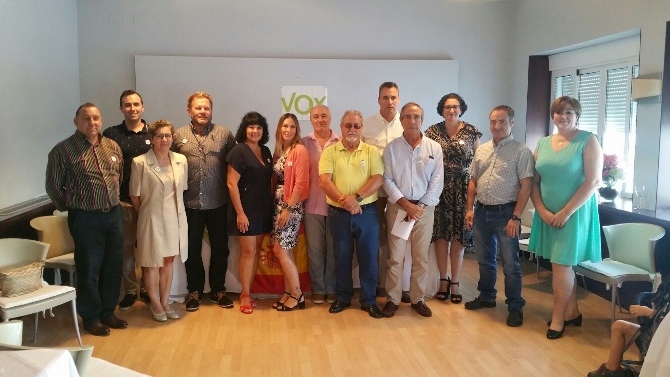Presentación Coordinadores de Vox en Alicante y Provincia