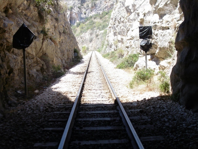 Uno de los tramos de la L9 entre Teulada y Dénia que será renovado